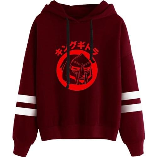 MF DOOM print Autumn and Winter Holiday Preppy Gothic Punk Style Men/Women Normcore minimalist Streetwear Style Clothes