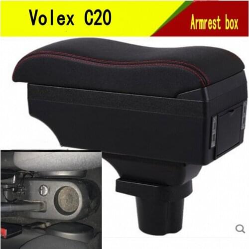 For Greath Wall Volex C20 Armrest Box Center console central Store content box storage case USB interface decoration accessories