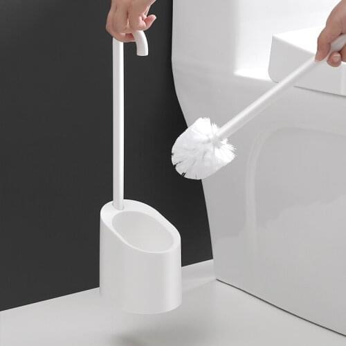 Simple Creative Toilet Brush Cleaning Modern Modern Bathroom Toilet Brush Eco Friendly Brosse Toilette Household Products DF50MT