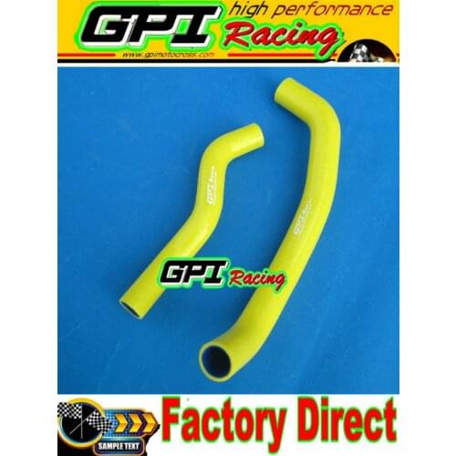 GPI silicone radiator hose FOR Suzuki LTZ400 DVX400 LTZ DVX 400 2003-2008 2004 2005 2006 2007 03 04 05 06 07 08 YELLOW