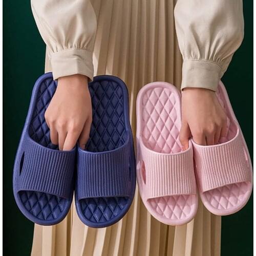 Explosive Style Sport Slippers Cartoon Slippers Female Home Couple Sandals And Bathroom Bath Non-slip Home Slippers For Hotels