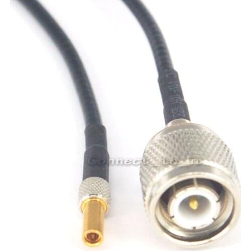 10 Pieces RF Coaxial TNC Male to CRC9 Male Straight Connector USB Modem Adapter Extension Cable 20CM RG174