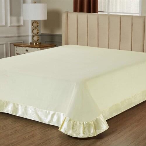 12 Types Luxury Lace Silk And Cotton Bedding Sheet 1 Pcs Queen King Size Solid Color Bed Skirt For Bedroom/Sofe