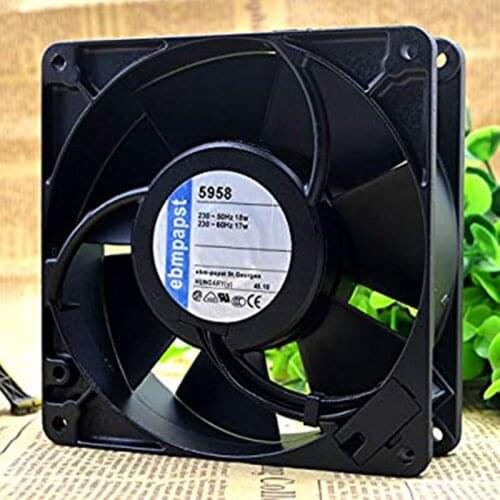 230V 17/18w 5958 12.7cm Cooling Fan 6months Warranty