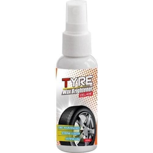 30ML Car Tire Wax Brightener Strong Decontamination Anti-aging Tire Protectant Tire Cleaning Agent Tire Polish car accessories
