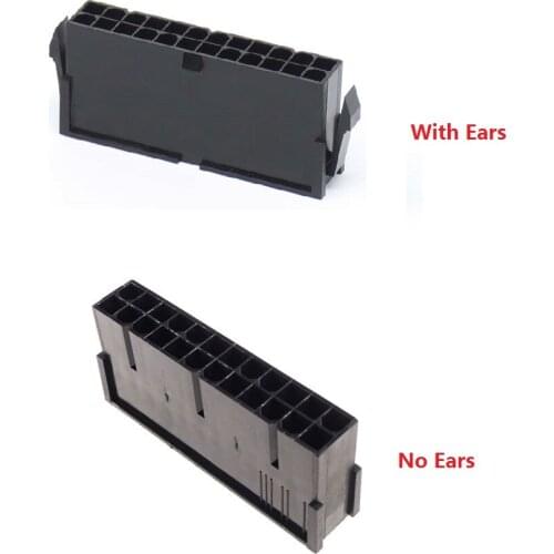 50 Pcs 5559 4.2 mm 24 Pin Female Power Connector Housing Plastic shell 24 Position Motherboard ATX
