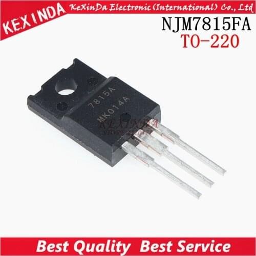 Free Shipping 20pcs/lot NJM7815FA NJM7815 7815A TO-220F new and original