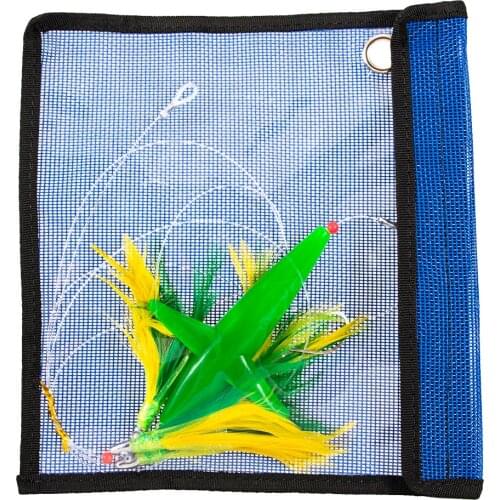 Tuna Daisy Chain with Bird Teaser and Hooks for Freshwater Saltwater Offshore Boat Fishing Lures