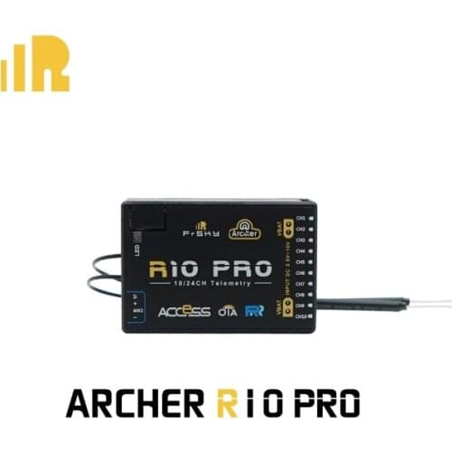 FrSky ARCHER R10 Pro OTA 2.4G 10/24CH ACCESS S.Port F.Port PWM SBUS Full Range Telemetry Receiver for RC Drone airplane