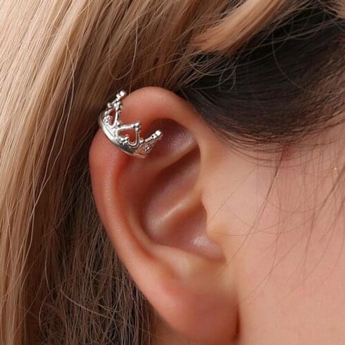 GorGor Clip Earrings Unisex Fashion Statement Vintage Style Minimalist U-shape Creative Hipster Party Jewelry 19041585