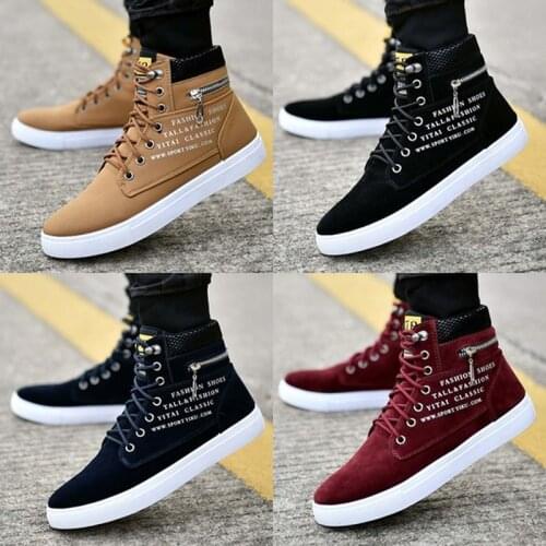 Hengsong Men's High Top Sneakers