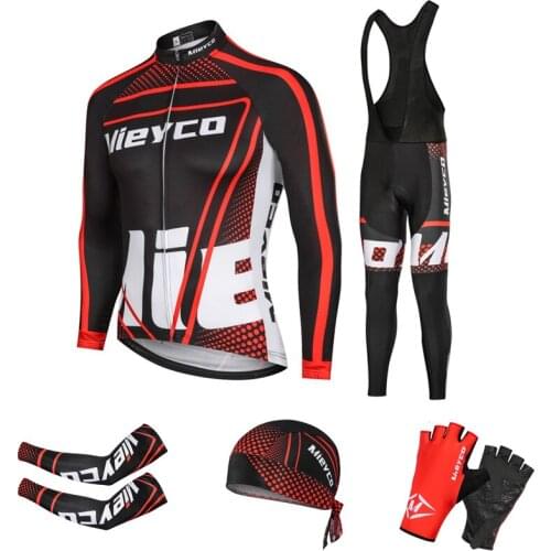 Men Cycling Clothing Breathable Mountian MTB Bike Bicycle Clothes Spring Ropa Ciclismo Hombre Quick-Dry Bicicleta Jersey Sets