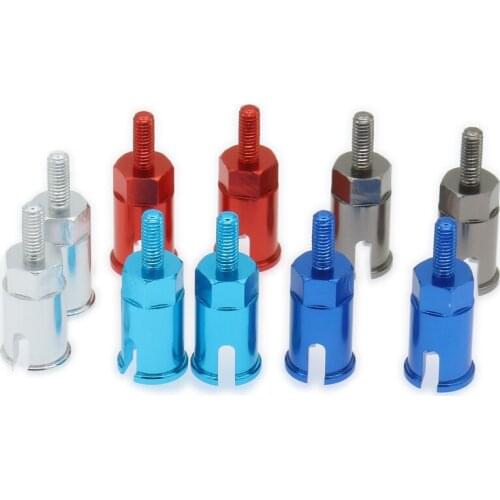 2PCS Axle Set For 1/18 Revel 24540 Scorch Hobbico Dromida Bx/Mt/Sc4.18 Short Course Truck Monster Truck Buggy DIDC1008 Alloy