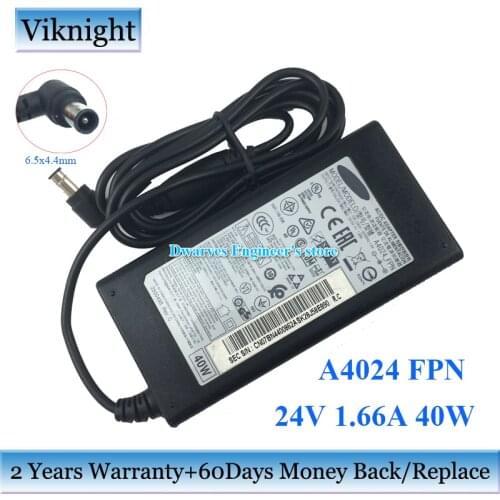 Genuine A4024-FPN 24V 1.66A AC Adapter For Samsung HW-K550 HW-N450 HW-430M HW-K430 HW-R50C HW-KM45C HW-MM45C HW-R550 HW-KM450