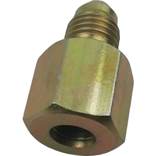 Straight Joint Right Angle Conversion Adapter Inflation Niple Male 7/16-20unf JIC1/4 To Famale 5/16-32unf