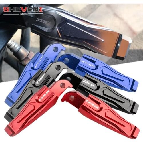 Motorcycle Rear Foot Pegs Rests Passenger Footrests For Yamaha Tmax 530 T-max dx sx 2012-2020 tmax 500 XP500 NMAX 155 MT07 MT-07