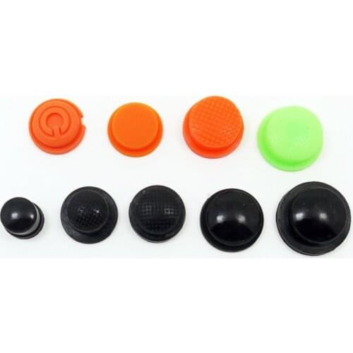 10pcs Tail Waterproof Switch Button Rubber Button Led Charging Flashlight Button Accessories Sealed Rubber Cap