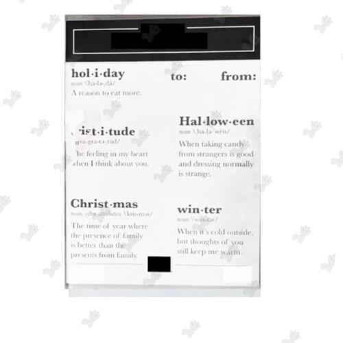 Christmas WELL DEFINED cutting dies and stamps scrapbook dariy decoration stencil embossing template diy greeting card handmade