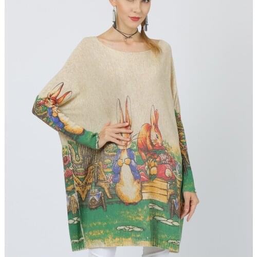 Sweater Pullover Autumn And Winter New Squirrel Paradise Sweet Pullover Sweater Female Korean Version Loose Wild Coat Trend 2021