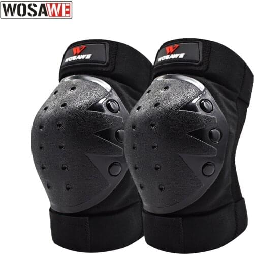 WOSAWE Motorcycle Knee Protector Bicycle Cycling Bike Racing Tactical Skate Protective Knee Pads Guard High Quality Elbow Pads