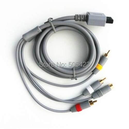 1.8M/6FT AV & S Audio Video Adapter Cable Cord for Nintendo Wii
