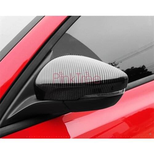2019 2020 MK4 ABS Chrome Auto Rear View Mirror Trim For Ford Focus Side Mirror Sticker Car Styling Accessories