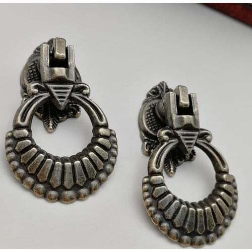5pcs Durable Door Handles Antique Kitchen Cabinet Handles Vintage Handles Knobs and Pulls Metal Furniture Handles Drawer Pulls