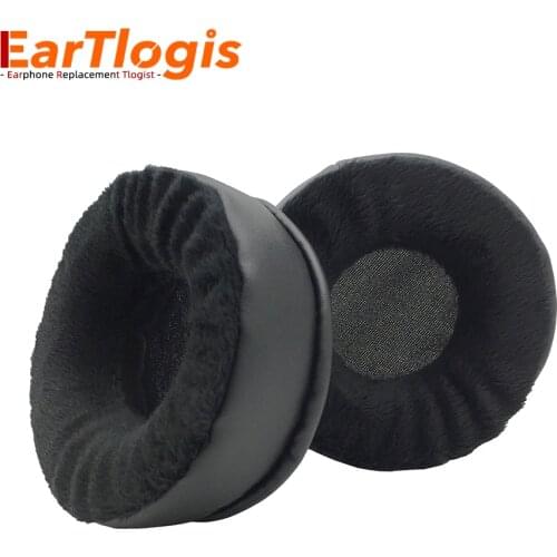 EarTlogis Replacement Ear Pads for Superlux HD668B HD669 HD681 EVO HD681B HD662 HD662B Parts Earmuff Cover Cushion Cups pillow
