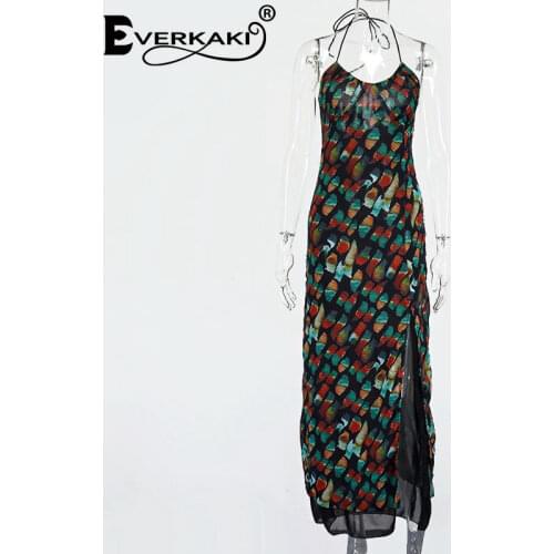 Everkaki Summer Dresses In A Cage