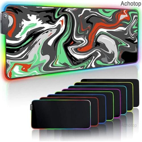 Liquid Marble Diy Mouse Pads Xxl Gaming Mat Rgb Carpet Large Mousepad Gamer Anime Keyboard Desk Pad Mouse Mat Gaming Accessories