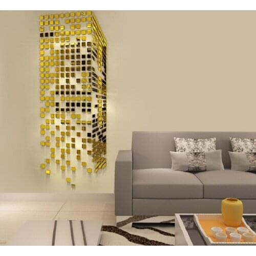 MiSTO Mirror Wall Stickers