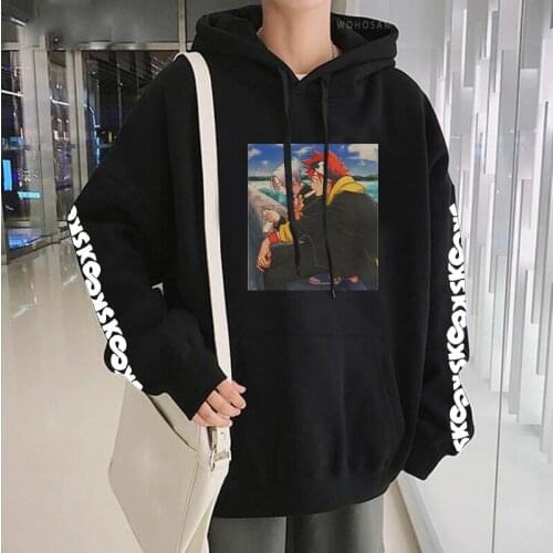 Fashion Anime SK8 The Infinity Langa Reki Print Hoodie Women Harajuku Streetwear Tops Korean Fashion Oversized Kawaii Sweatshirt