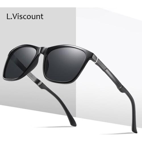 Fashion Square Sunglasses New Men Glasses Polarized UV400 Protection Driving Sun Glasses Male Oculos de sol