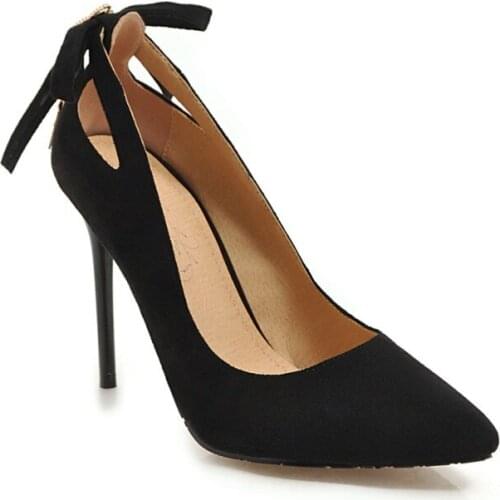 Big Size 11 12 13 14 15 ladies high heels women shoes woman pumps Pointed Shallow mouth Package toes Fine with Single shoes