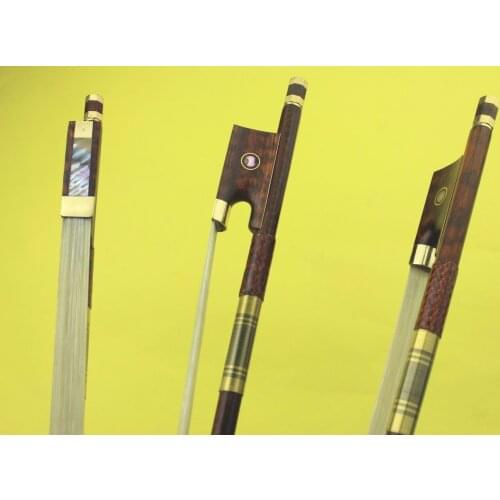 1pc New PRO Snakewood violin bow 4/4 full size beautiful pattern high quality