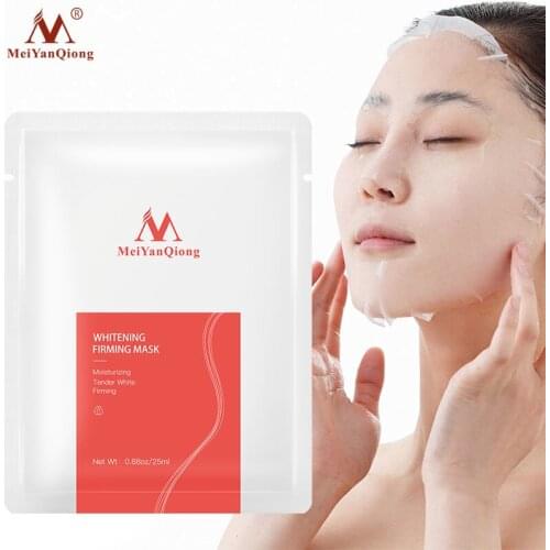1PCS Moisturizing Facial Mask Oil Control Moisturize Facial Mask Whitening Firming Skin Diminish Fine Lines Face Mask Care TSLM1