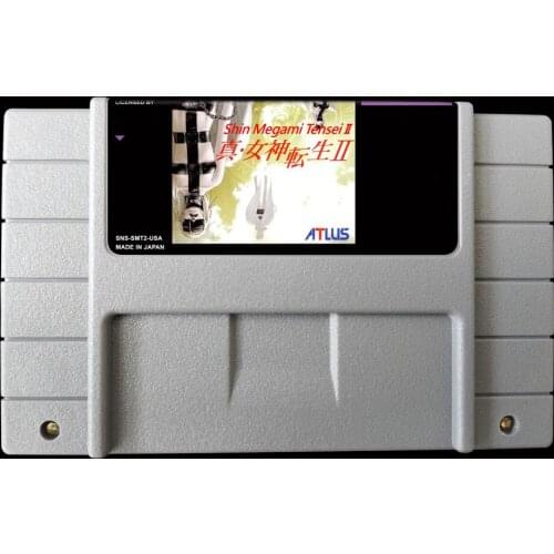 16Bit Games ** Shin Megami Tensei 2 ( USA Version!! English translation!! )