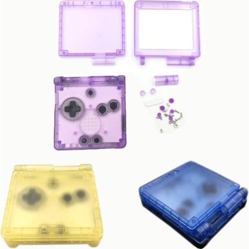 50 sets Replacement Housing Shell Case for Gameboy Advance for G-B-A SP Game Consoles Protective Cover Repair Parts Accessories