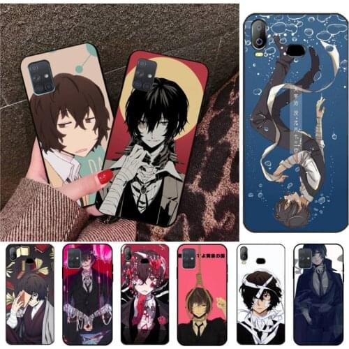 Anime Bungou Stray Dogs Dazai Osamu Phone Case For Samsung Galaxy A21S A01 A11 A31 A81 A10 A20E A30 A40 A50 A70 A80 A71 A51
