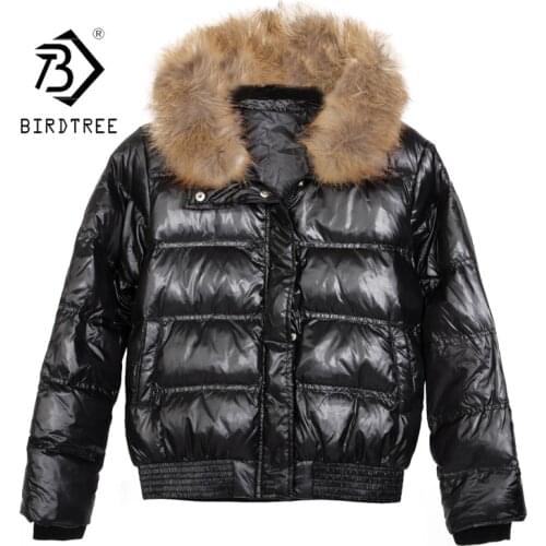 Женские короткие пуховики BIRDTREE TB China At AliExpress