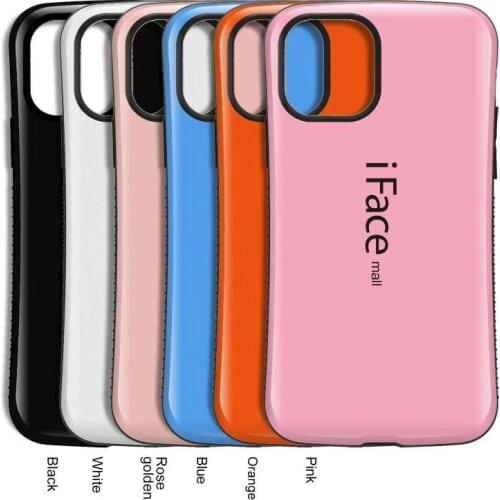 IFace mall For iPhone 11 Pro Max Case Shock-Absorbing Bumper PC+TPU Back Cover funda For iPhone 11 Phone Case iFace Mall Case