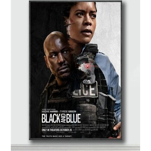 NJ271 Black and Blue Movie 5 Silk Posters and Prints wall art Art Poster Home Decor