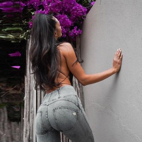 Women's Skinny Jeans Four ways stretchable China