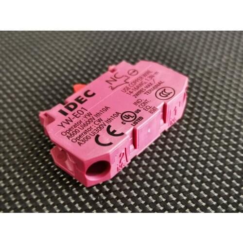 Contact block for IDEC Power Switch Button YW-E01 / YW-E10