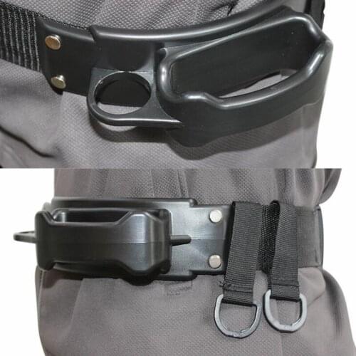 New Fishing Rod Holder Waist Oxford Belt Adjustable Stand Up Combat Boat Jigging Fishing Rod Holder Tackles