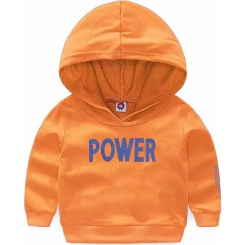 Newest print Kids hoodies fashion boy girl hoodie pullover Child street costume hoodies Letter Sweatshirt Autumn Winter Coat