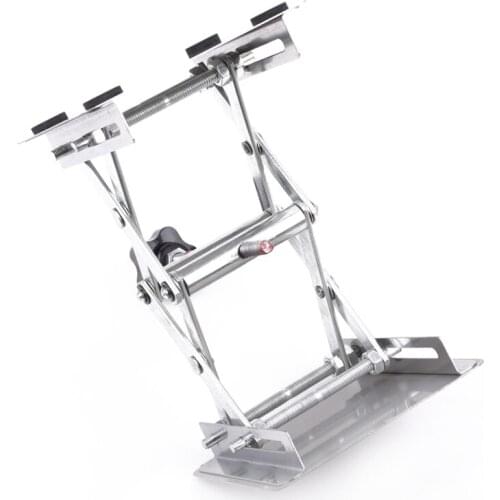 Lift Table Woodworking Engraving Lab Lifting Stand Rack Lift Platform Woodworking Benches Manual Stainless Steel Lifting Table