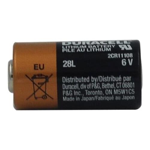 Brand new original US 28L 2CR11108 6V camera battery