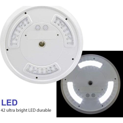 Outdoor Patio Solar Powered Flag Pole Light Ultra Bright Full Coverage Flagpole Downlight Adjustable Brightness Camping Light