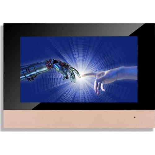 Vandal-Resistant smart video doorbell 1080P H.265 with 1 master station + 2 matel door station